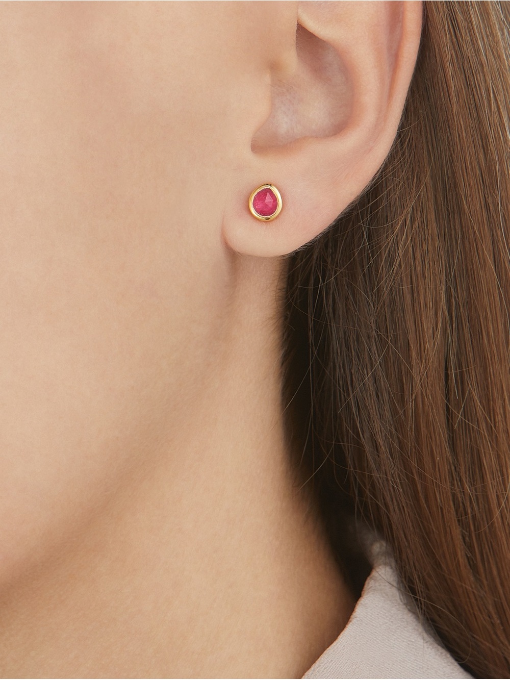 Monica Vinader Siren Mini Stud Earrings